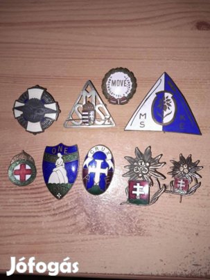 Horthy korabeli jelvények eladóak