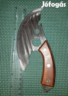 Hortobágyi szakács íves pannónia kés bárd húsvágó chef kés fa nyéllel