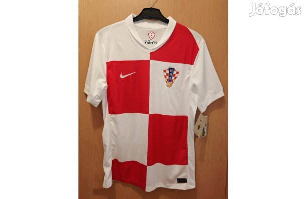 Horvát válogatott piros fehér eredeti Nike 2024-25 mez (M-es)