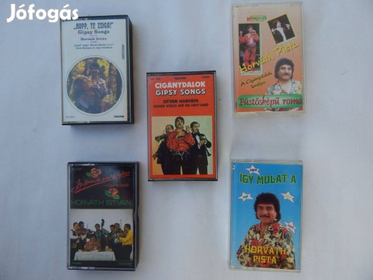 Horváth Isván Pista Műsoros Audió Kazettái 5 Darabos Szettben