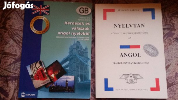 Horváth K.: Angol tesztek, fordítások.Kérdések és válaszok angol nyelv
