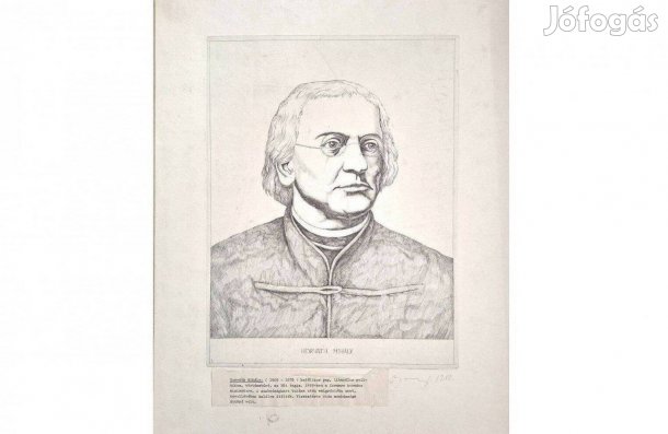 Horváth Mihály, katolikus pap, a Szemere kormány minisztere portréja