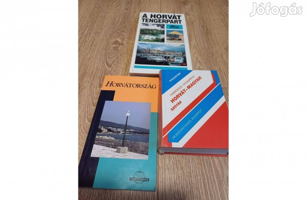Horvátország könyvcsomag, 3 db egyben