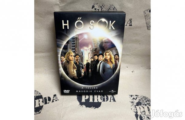 Hősök második évad DVD - dísztok, 4 lemezes