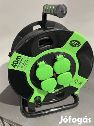 Hosszabbító Rev Ritter 40m kültéri kábeldob