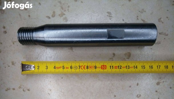 Hosszabbító toldó 160 mm hossz M22 mm befogású gyémántfúrókhoz