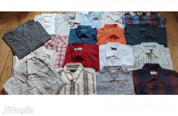 Hosszú é és rövid ujjú férfi ingek