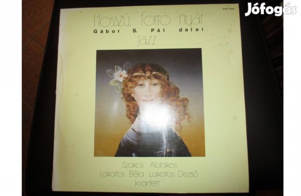 Hosszú forró nyár bakelit hanglemez eladó (Jazz)