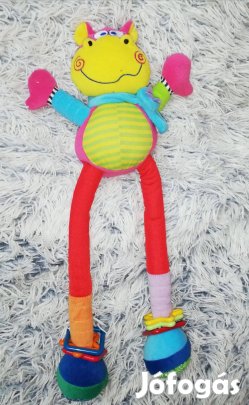 Hosszú lábú boci csörgővel a lábain, 47 cm