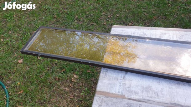 Hosszú sárga katedrál üveg eladó