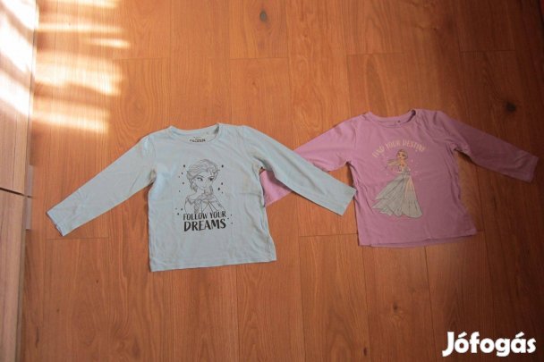Hosszú ujjú lányka póló (128-as méret)