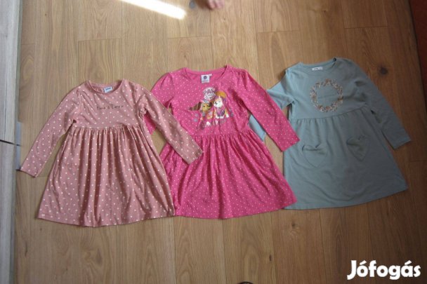 Hosszú ujjú lányka ruha (6-7 évesnek)