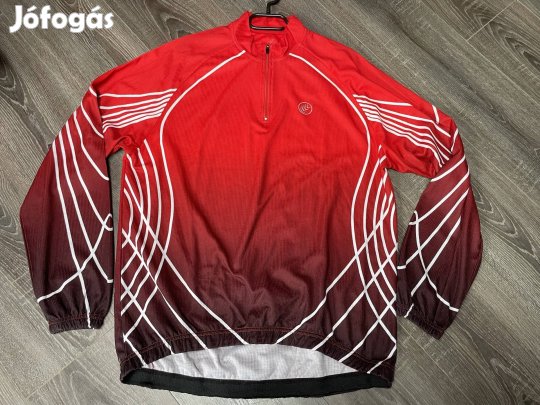 Hosszú ujjú sportfelső futófelső, kerékpáros felső