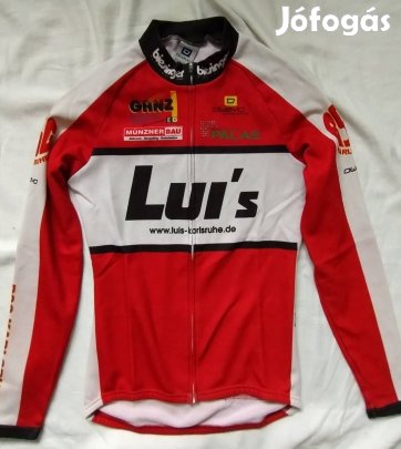 Hosszú ujjú téli kerékpáros felső 