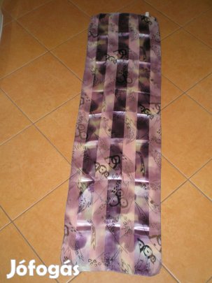 Hosszúkás alakú lila színekben női vékony sál