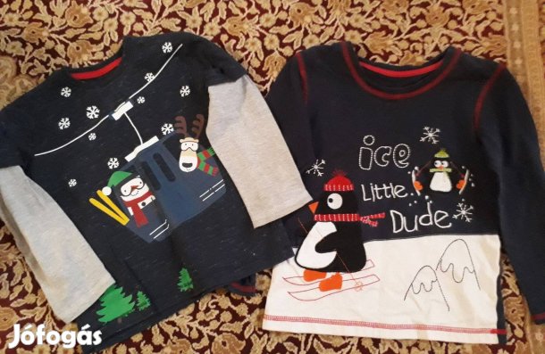 Hosszúujjú felsők, 4-5 évesre