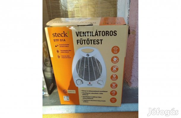 Hősugárzó Hűtő fűtő Ventilátor Új "automata"Steck Fokozatmentes Inten