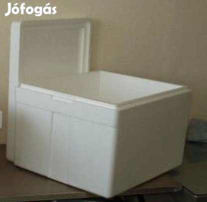 Hőszigetelő hungarocell hűtődoboz