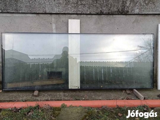 Hőszigetelt 32 mm-es üveg cserélhető, eladó low 1.1