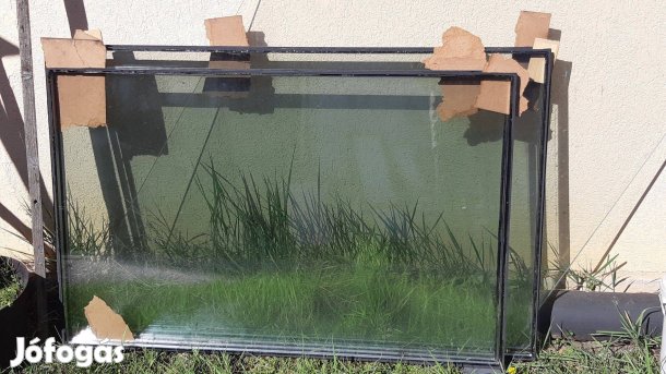 Hőszigetelt üveg 122x78cm széles kívül Low-e üveg