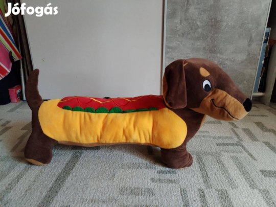 Hot Dog Tacsi Plüss 60CM