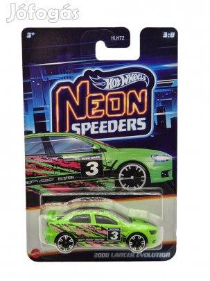 Hot Wheels 2008 Mitsubishi Lancer Evolution - Neon Speeders -  Hot Wh