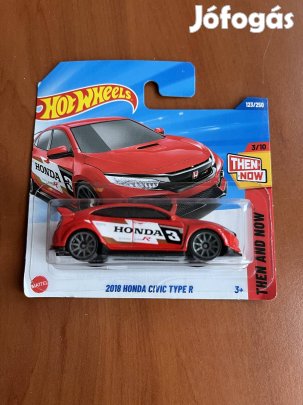 Hot Wheels 2025 - 2018 Honda Civic Type R Új