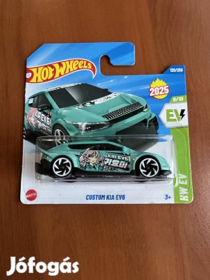 Hot Wheels 2025 - Custom Kia EV6 Új