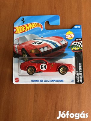 Hot Wheels 2025 - Ferrari 365 GTB4 Competizione Piros Új
