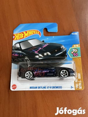 Hot Wheels 2025 - Nissan Skyline GT-R (Bcnr33) kék Új