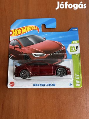 Hot Wheels 2025 - Tesla Model S Plaid Új