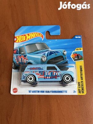 Hot Wheels 2025 - '67 Austin Mini Van kék Új