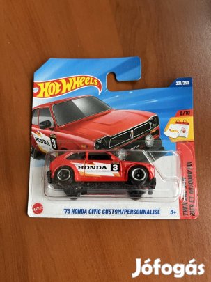 Hot Wheels 2025 - '73 Honda Civic Custom Új