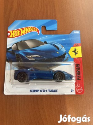 Hot Wheels 2026 - Ferrari SF90 Stradale kék Új