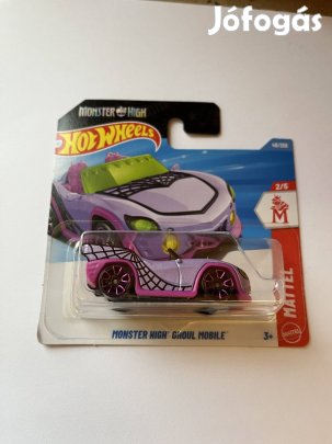 Hot Wheels 2026 - Monster High Ghoul Mobile Új