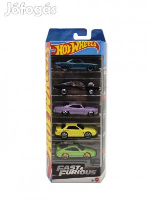 Hot Wheels 5 darabos autó szett - Fast & Furious - Halálos iramban -