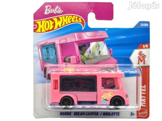 Hot Wheels Barbie Dream Camper - Mattel 1/5 - 21/250 -  Hot Wheels -