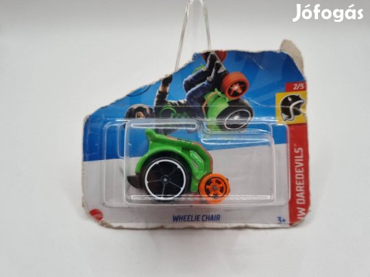 Hot Wheels HW Daredevils Wheelie Chair 96/250 Zöld