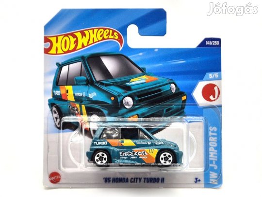 Hot Wheels Honda City Turbo II (1985) - HW J-Imports 5/5 - Treasure