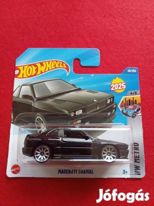 Hot Wheels Maserati Shamal - fekete