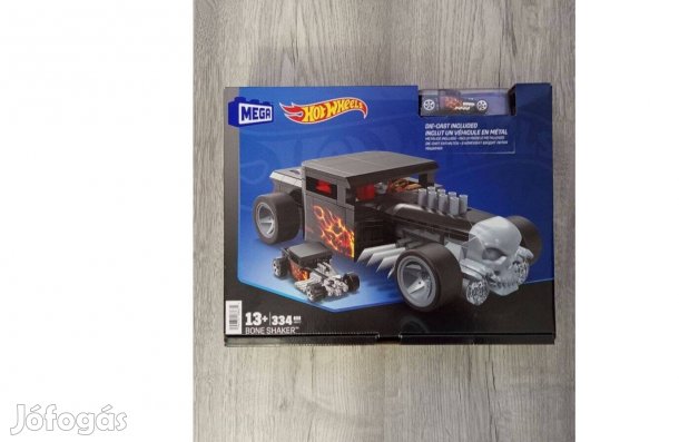 Hot Wheels Mega Bone Shaker építőkocka játék szett