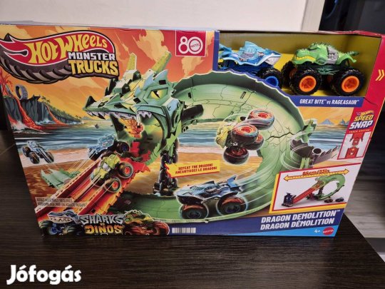 Hot Wheels Monster Truck Sharks and Dinos
