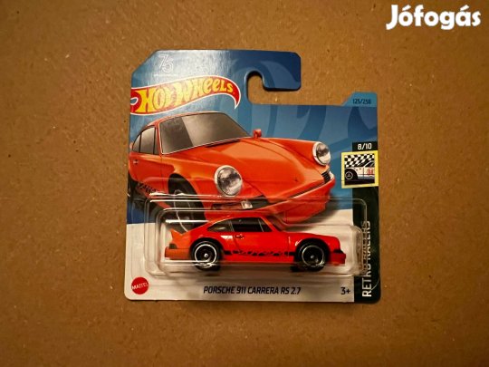 Hot Wheels Porsche 911 Carrera RS 2.7 - narancssárga