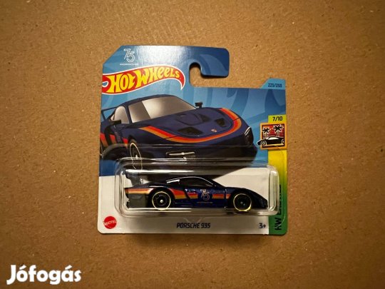 Hot Wheels Porsche 935 - kék