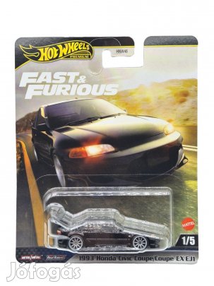Hot Wheels Premium Fast and Furious - Halálos iramban 1/5 - 1993 Hond