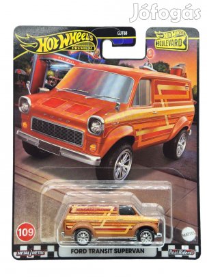 Hot Wheels Premium - Boulevard - Ford Transit Supervan -  Hot Wheels