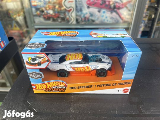 Hot Wheels Pull-Back Speeders Mod Speeder Új