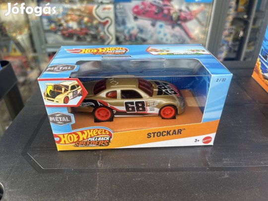 Hot Wheels Pull-Back Speeders Stockar Új