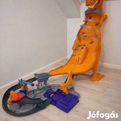Hot Wheels T-Rex játékszett