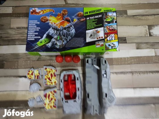 Hot Wheels Vulkánkitörés pályaépítő szett
